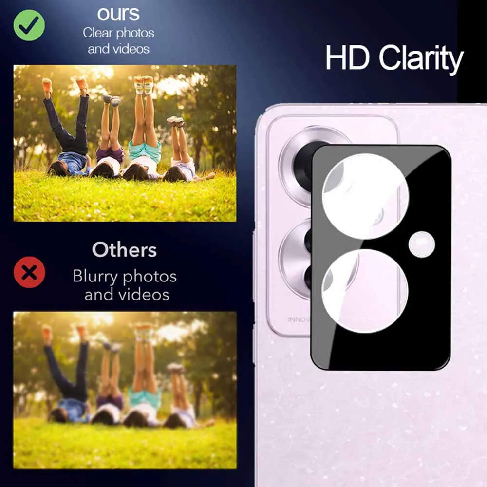 2 шт. 3D Защитная пленка для объектива камеры Oppo Reno11 F Reno 11 11F Reno11F закаленное стекло