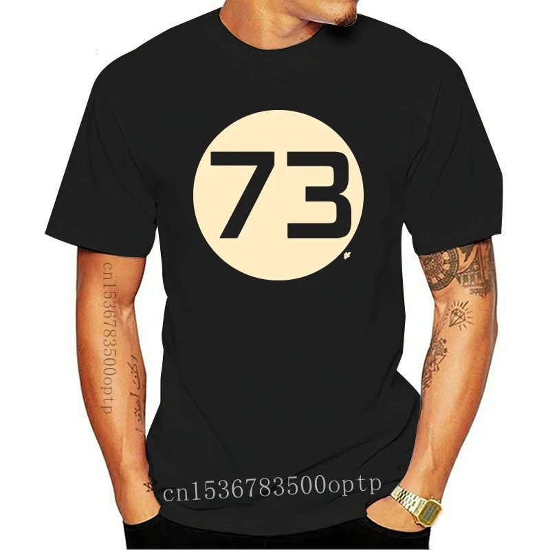 

Sheldon's Favourite Number 73 Seventy Three BBT Mens T-Shirt