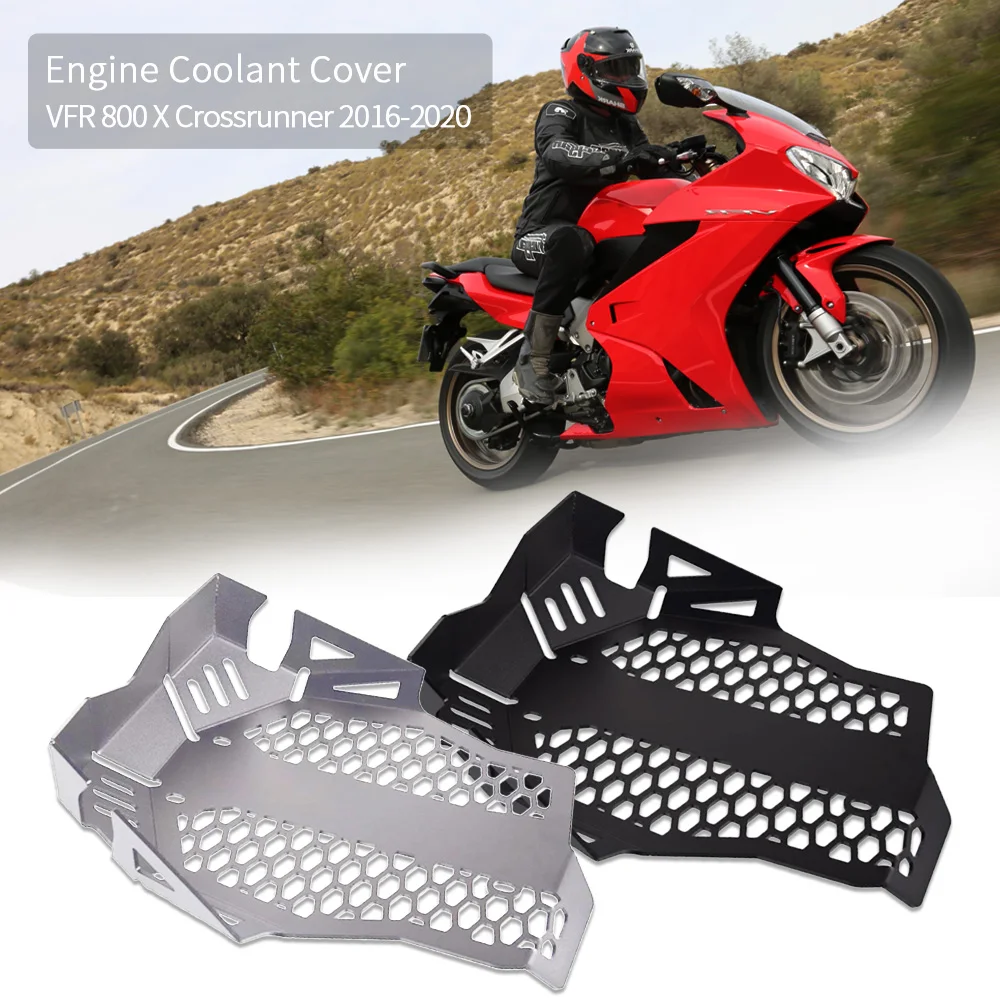 

Motorcycle Accessories For HONDA VFR 800 X Crossrunner 2016 2017 2018 2019 2020 Radiator Grille Engine coolant cover VFR800X