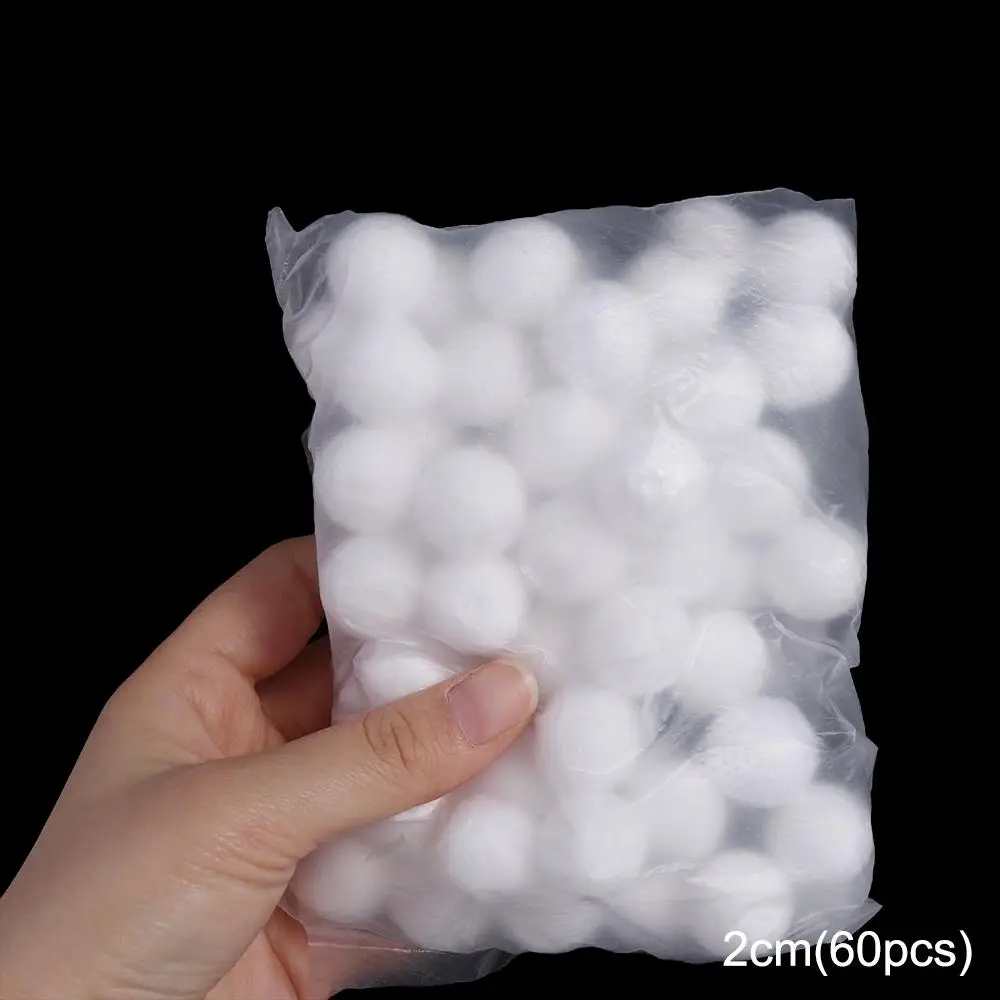 

Белые мини шары из пенопласта 6 шт
