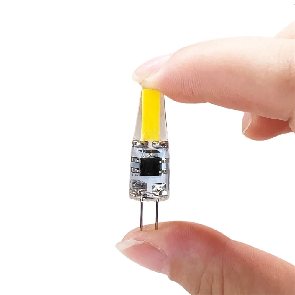 5PCS Mini G4 Led Силиконовые лампы 6W регулируемые постоянного тока 12V Домашние Cob 3000K 6000K