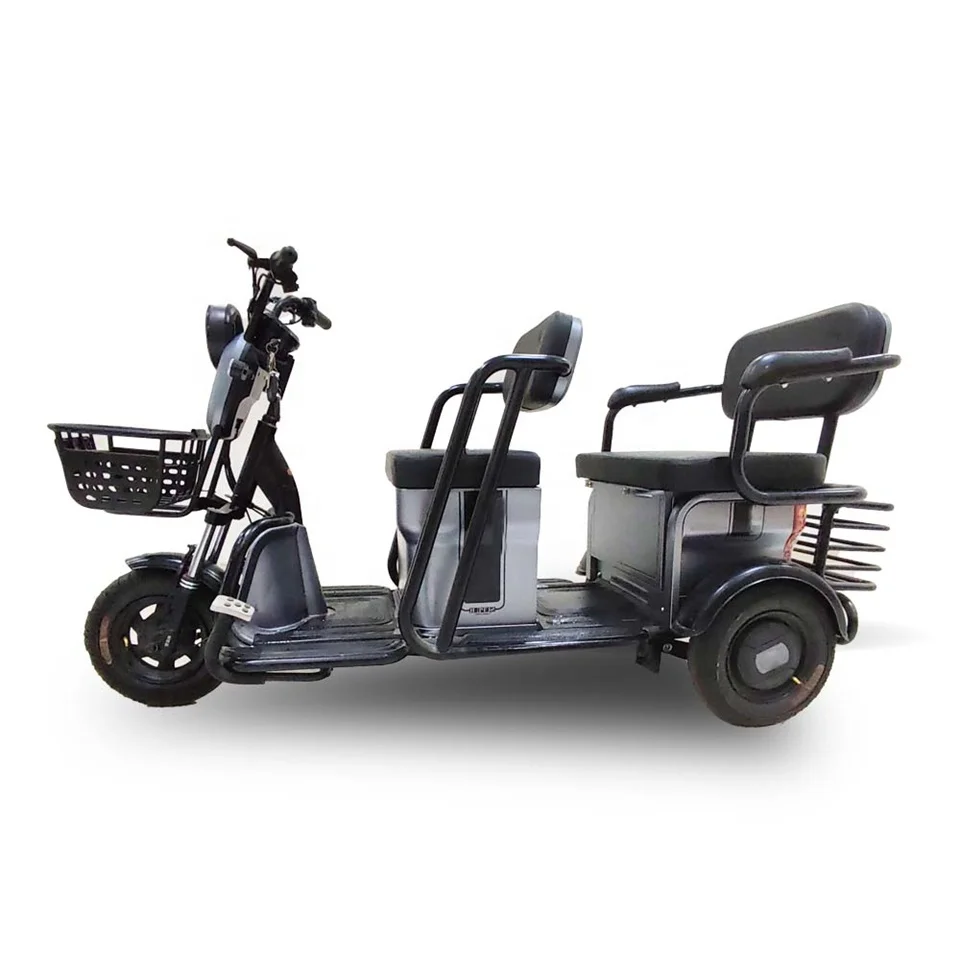 

Direct Grey Trike With Push Handle Recreational Electric Tricycle For Sale Cheap