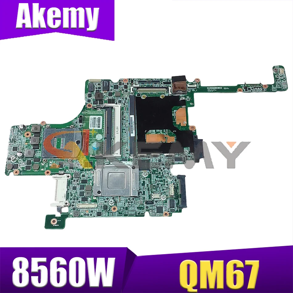 

652638-501 For HP Elitebook 8560W 010164G00 652638-001 QM67 DDR3 Notebook motherboard Mainboard full test 100%