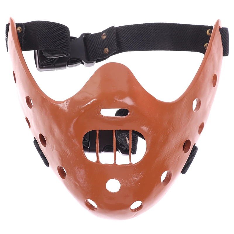 Тишина ягнят Ганнибал Лектер Косплей Маска фантазия Хэллоуин Вечеринка Реквизит