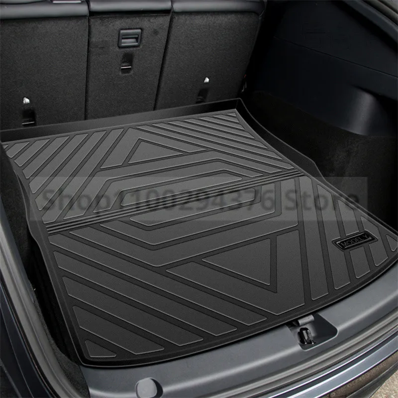 

Полноразмерные коврики из ТПЭ для Tesla Model Y 2022 2021 2020, коврики для багажника Frunk, подкладки для лотка, нижнего отделения, коврик для обуви