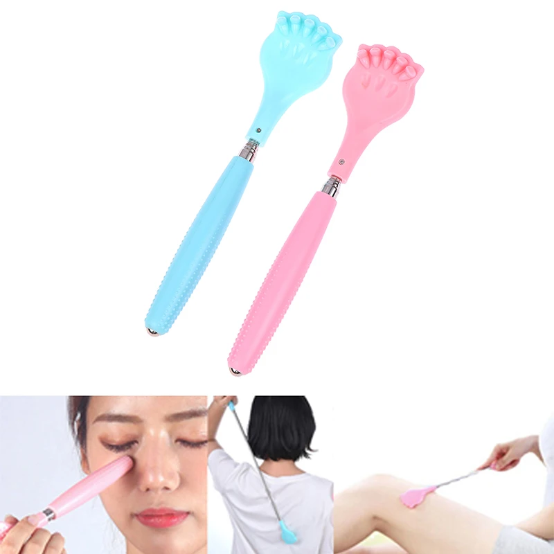 

Telescopic Scratching Hand Back Carding Stick For Itch Massager Body Grab Relax Scraper For Tickle 5 Sections Telescopic