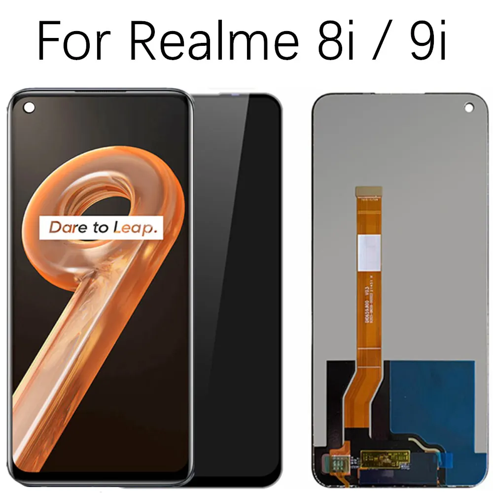 

ЖК-дисплей 6,6 дюйма для Realme 8i LCD RMX3151, дисплей с сенсорным экраном в сборе, замена для Realme 9i LCD RMX3491
