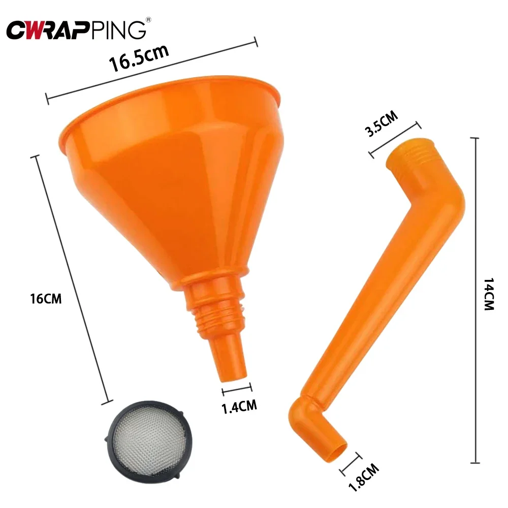 Автомобильная Воронка Для Заправки Моторного Масла Мотоцикла С Фильтром Съемный