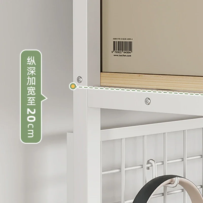 Книжная полка настольное хранилище настольные Многослойные полки из кованого