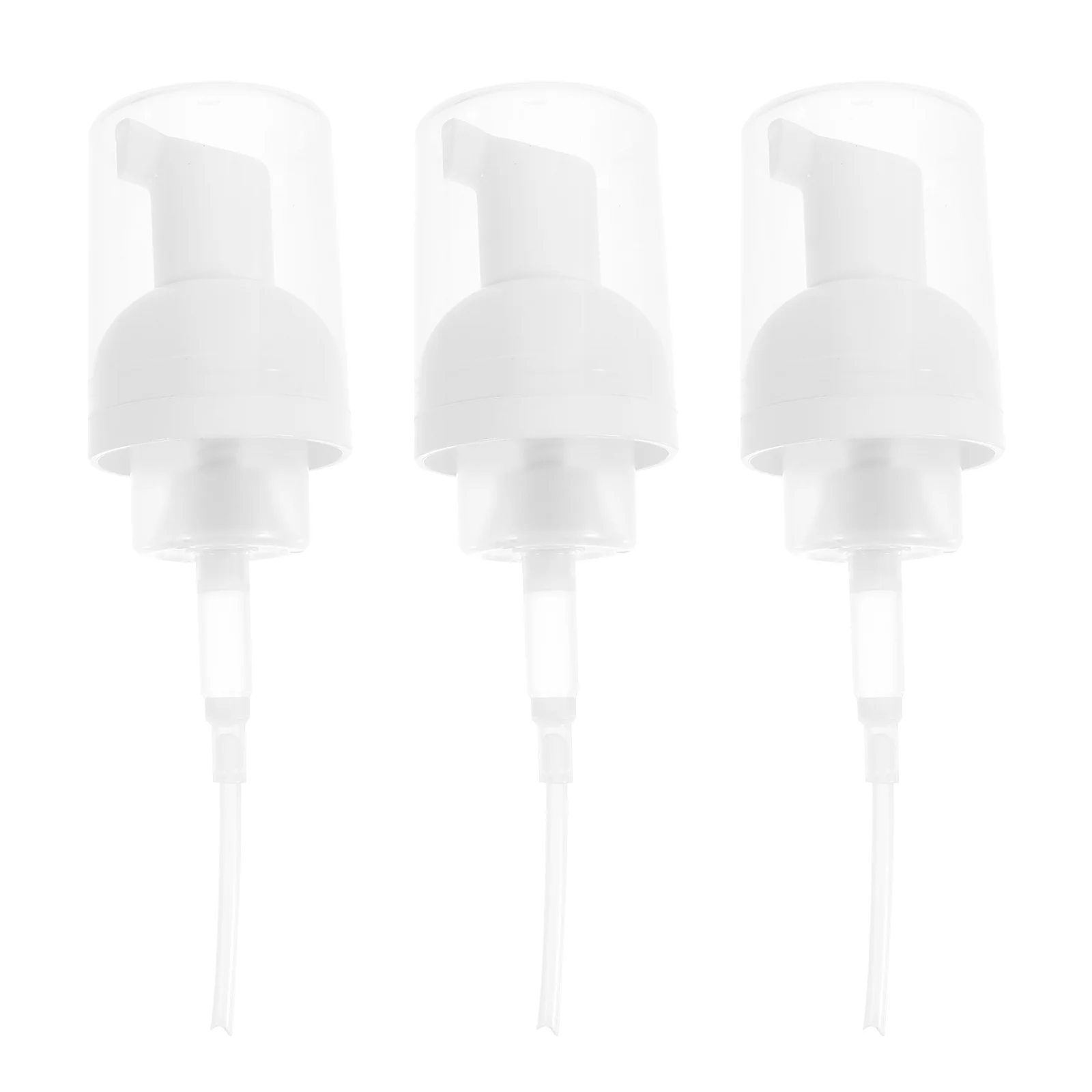 

3 Pcs Foam Pump Head Lotion Dispenser Accessories Spiral Replacement Pp Soap Pumps Bottle Accessory