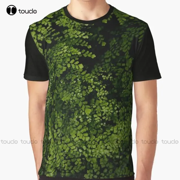 

Small Leaves. Graphic Nature Plants Tropical T-Shirt Custom Aldult Teen Unisex Digital Printing Tee Shirts Custom Gift Xxs-5Xl