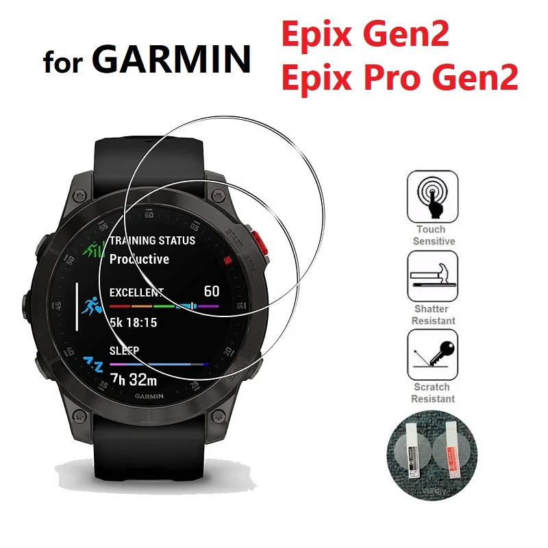 

Защитное стекло для смарт-часов Garmin Epix Gen 2 / Epix Pro 51 мм 47 мм, 100 шт.