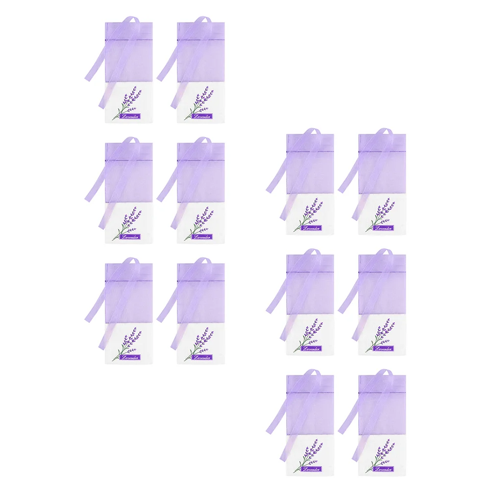 

24 PCS Sachet Bag Empty Sachets Auto Air Fresheners Home Use Lace Ribbon Bags Lavender Pouches Fragrance Flavoring for