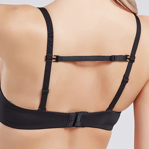 5Pcs Anti-Slip Bra Strap Women Adjustable Underwear Shoulder Belt Back Hasp Holders Buckle Belt Invisible Elastic Bra Strap