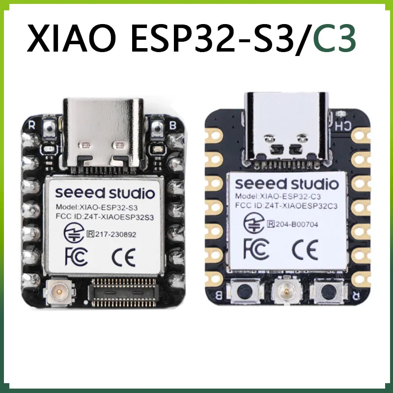 Фото 1-10 шт. XIAO ESP32C3/S3 Плата разработки Seeed studio ESP32 32-битный RISC-V с низким энергопотреблением Bluetooth WiFi XIAO ESP32S3/XIA0 ESP32 C3 №1