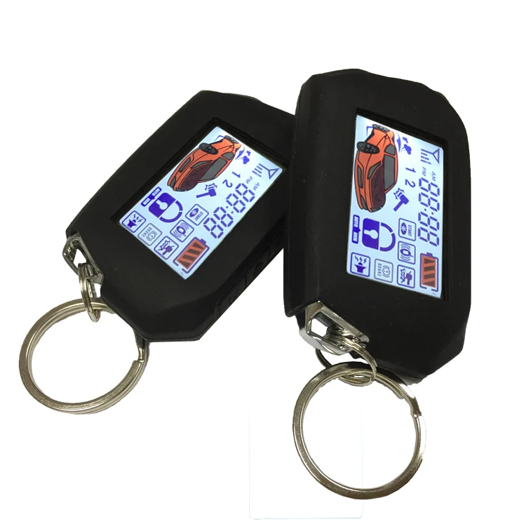 

SPY 2 way car security car system with engine starter, big LCD screen in stock