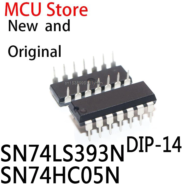 10 шт. DIP-14 SN74LS393 DIP14 HD74LS393P DIP 74LS393 DM74LS393N SN74HC05 74HC05 HD74HC05P 74HC05N 74HC05P IC SN74LS393N SN74HC05N