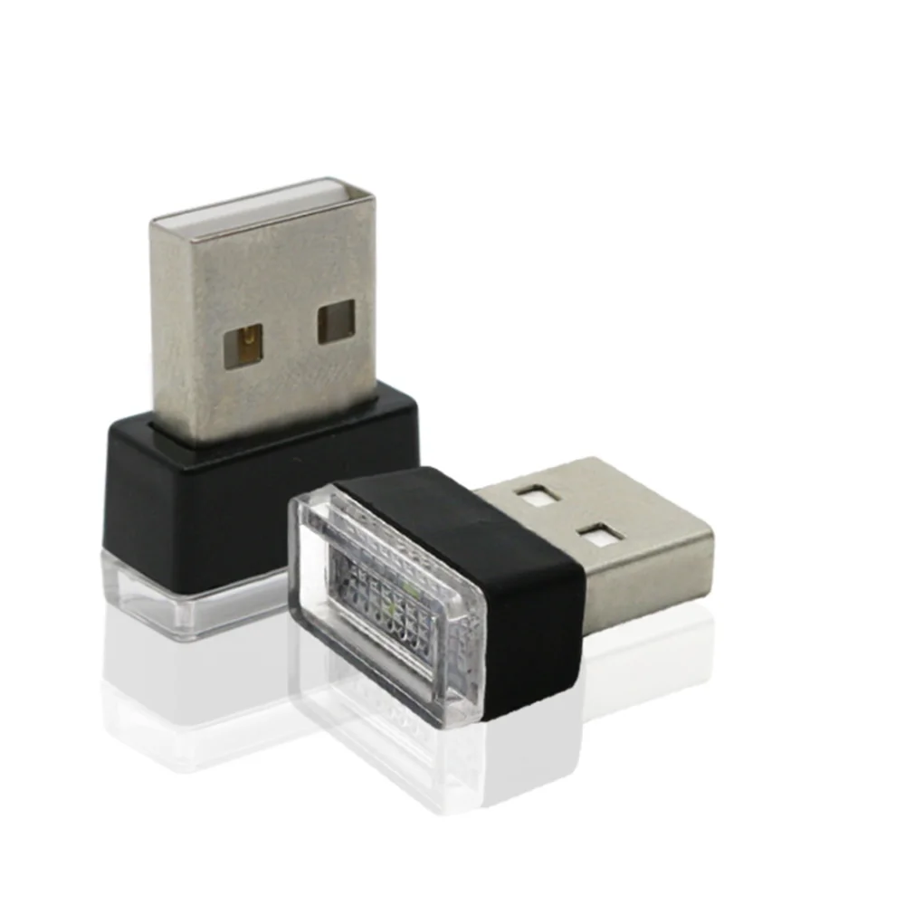 Автомобильная светодиодная неоновая Usb атмосферная лампа для Ford Fusion EcoSport Kuga Mondeo