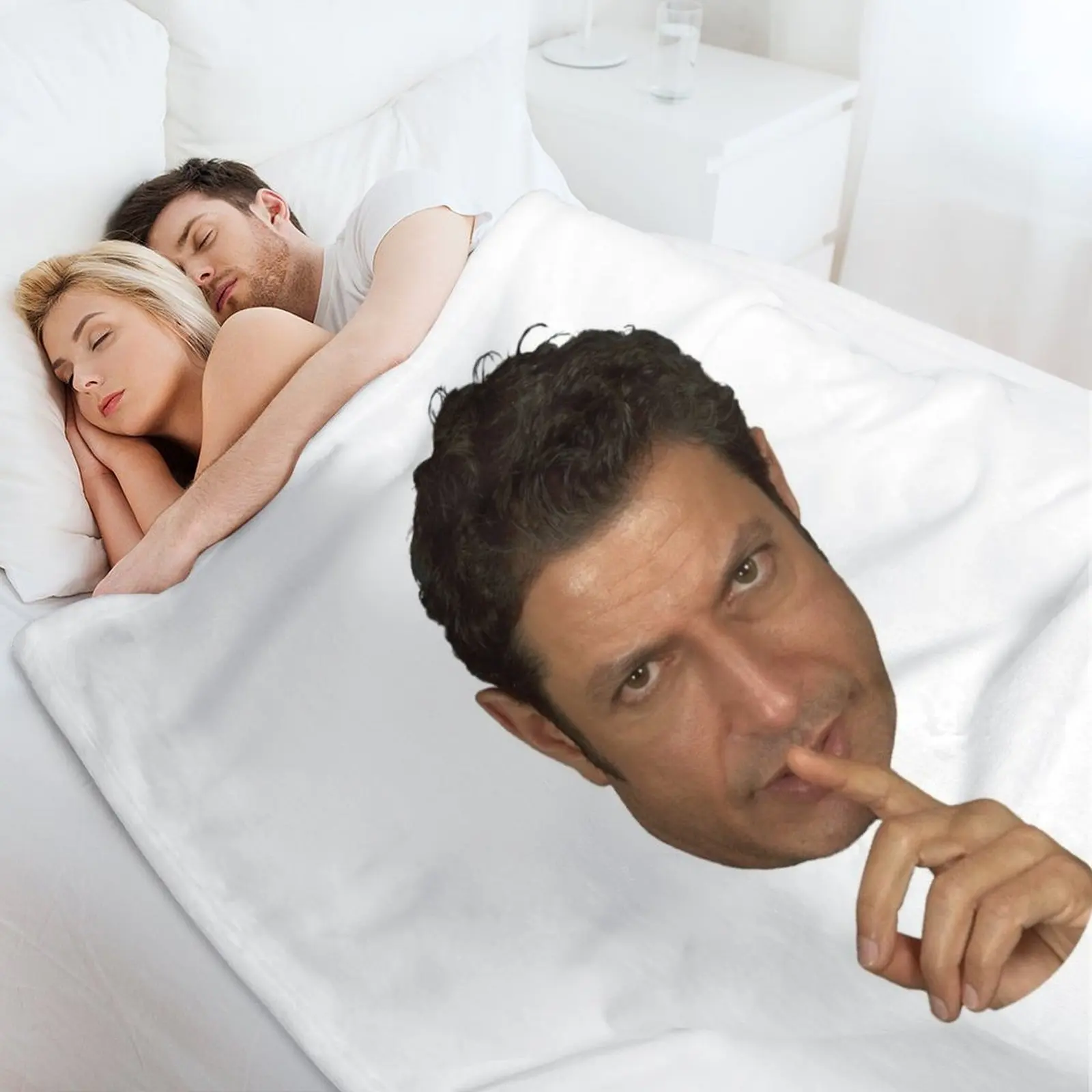 Модное декоративное диванное одеяло с изображением морщин Джеффа голдблама