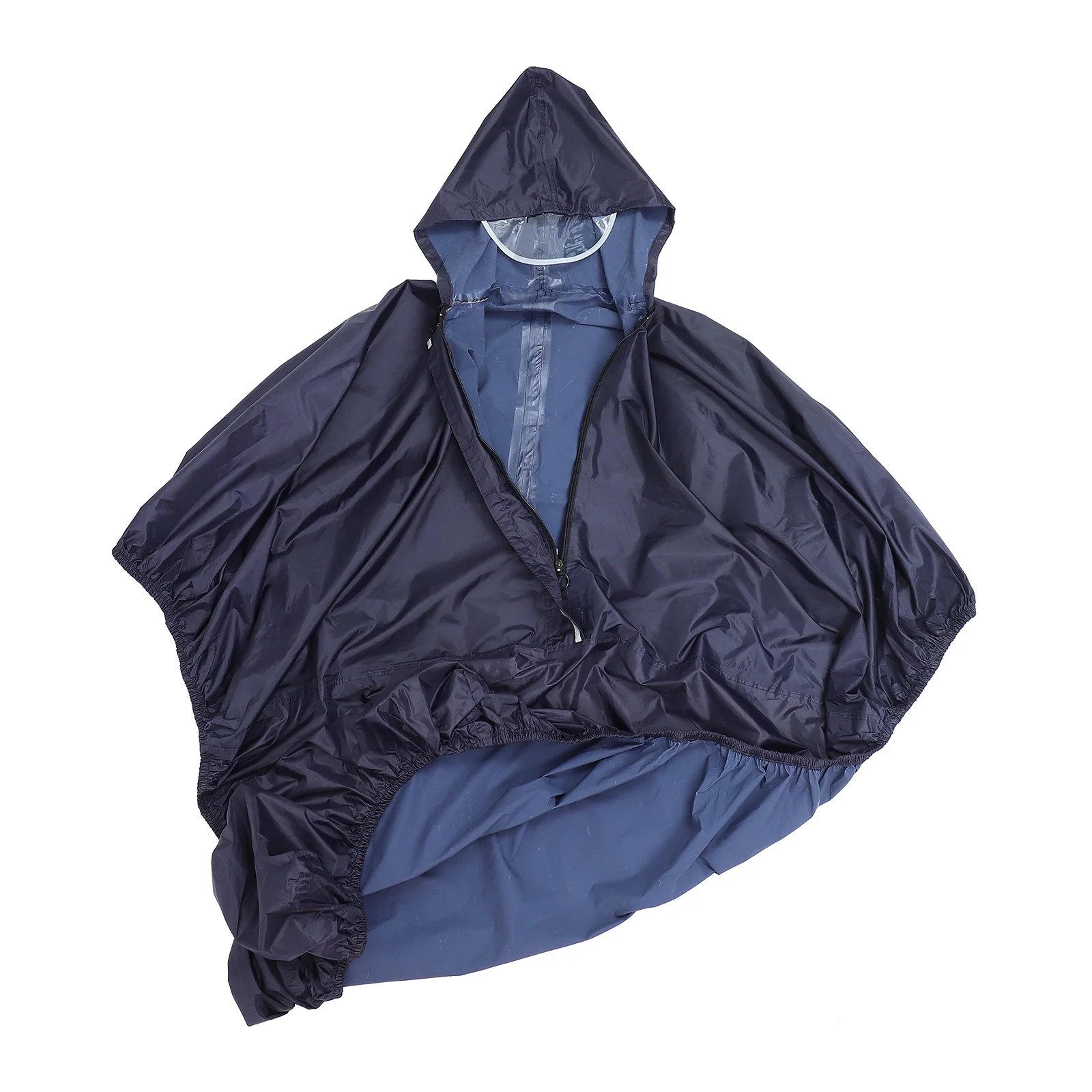 

Wheelchair Raincoat Waterproof Poncho Reflect Light Conjoined Household Polyester Taffeta Pvc Fabric Outdoor