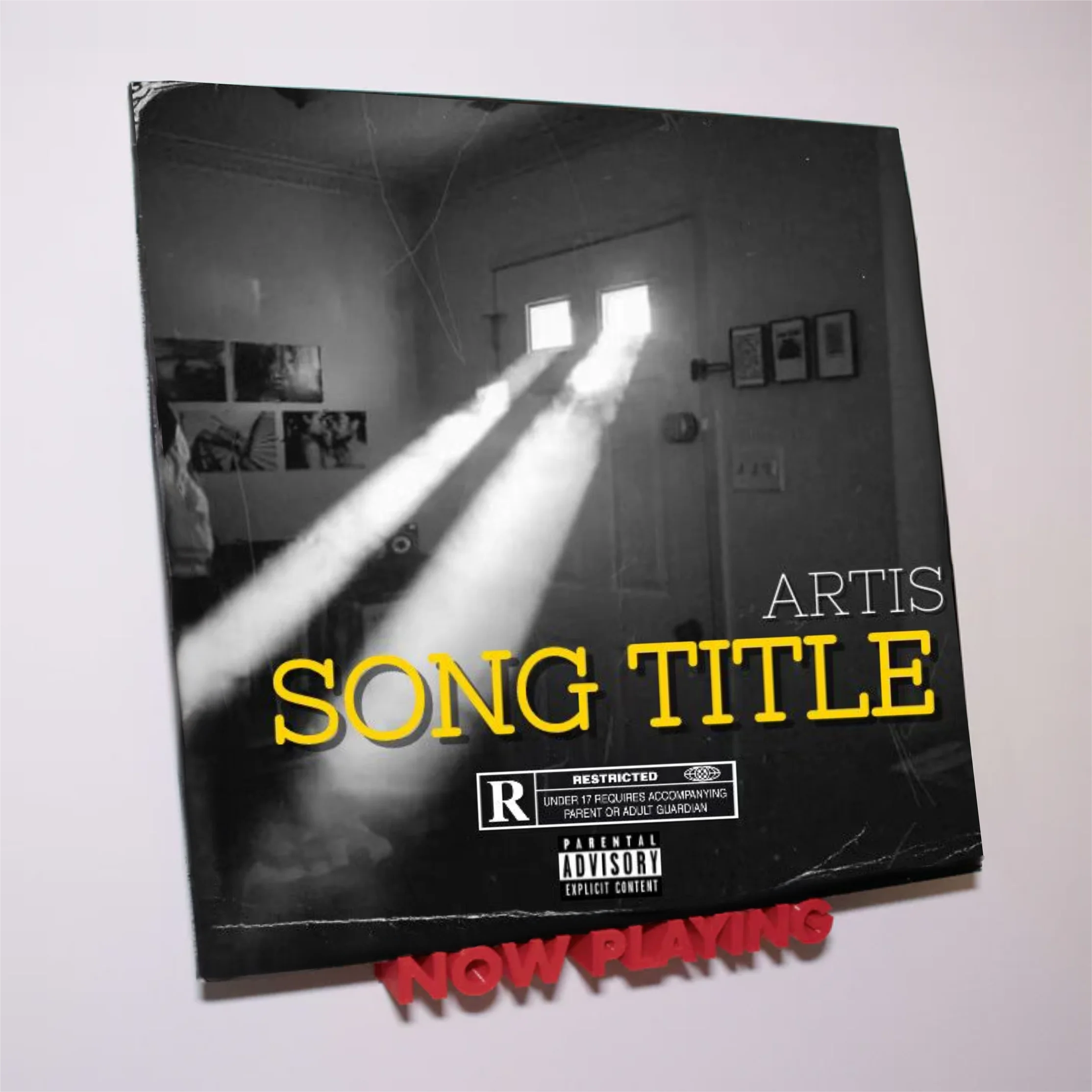 

Настенный держатель для виниловых пластинок из ABS