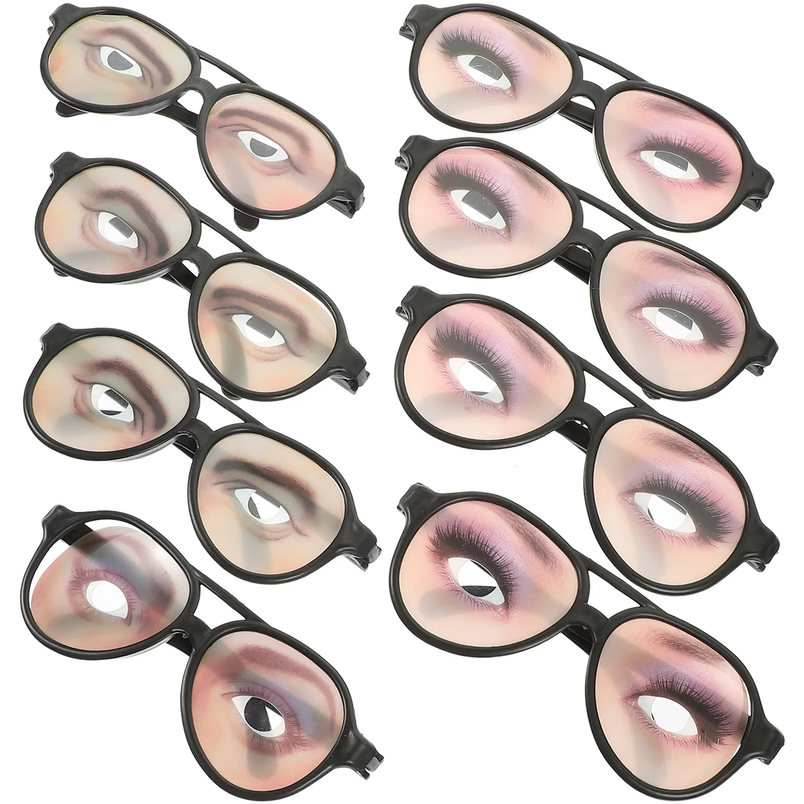 

Glasses Funny Eyeglasses Halloween Eye Eyes Joke Disguise Sunglasses Eyewear Prank Novelty Party Photo Eyeball Eyeglass Adults