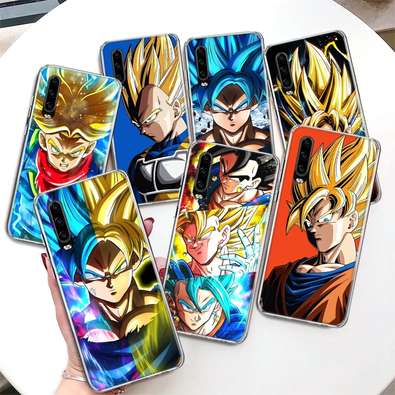

Dragon Ball Coque Phone Case For P30 P40 Lite P20 P10 P50 Mate 20 30 40 10 Pro Luxury Pattern Customized Soft Cover