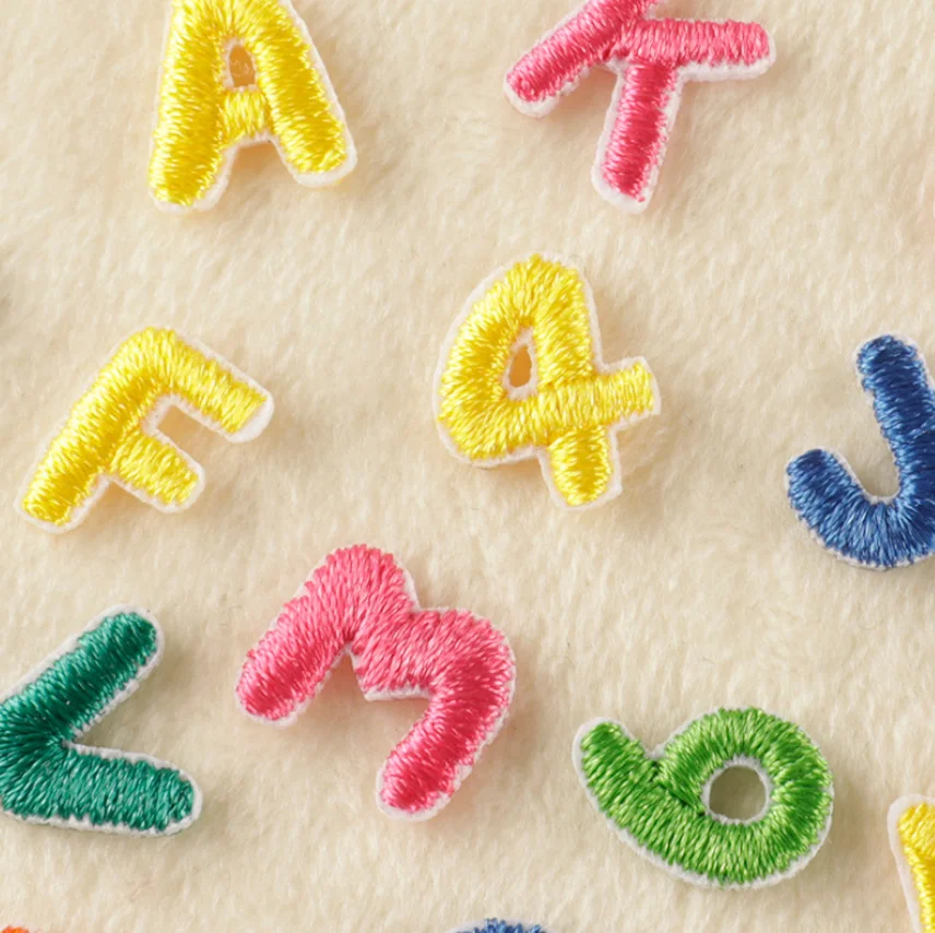 1 см высота алфавита 3 вышитые нашивки с цифрами модный мотив аппликация шляпа