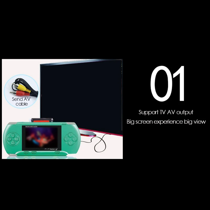 Hot TTKK DG-172 3.2inch Color Screen Handheld Portable Game Console with Built-in 900 000 Games Suitable for RPG/ACT/AVG |