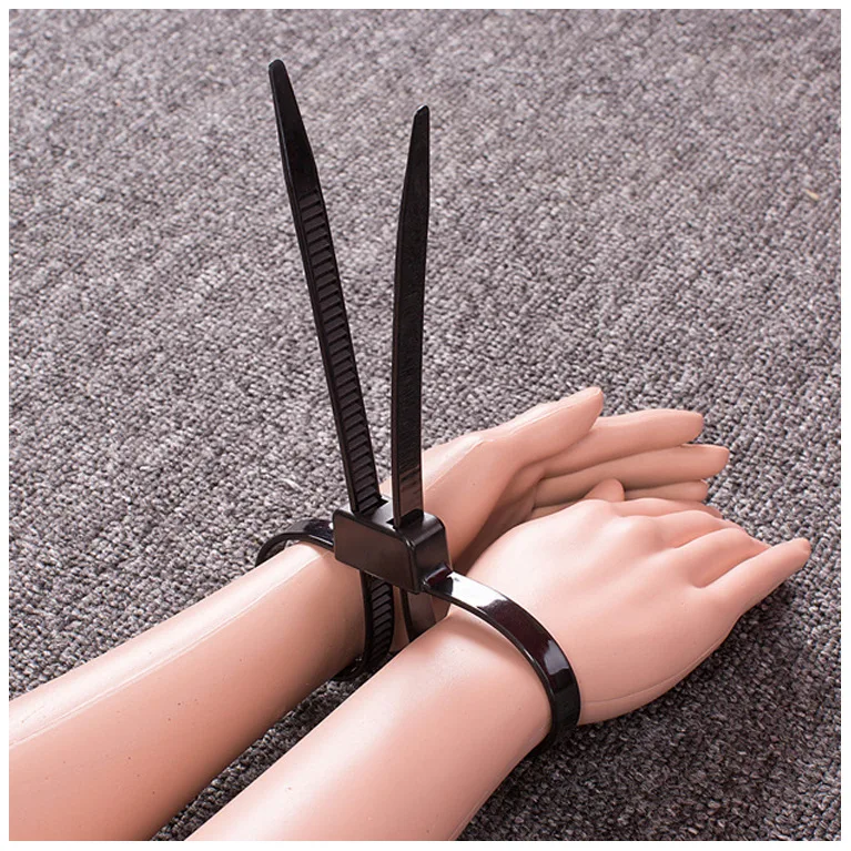 

Disposable Women Sex Toys Slave Bdsm Bondage Restraints Handcuffs Rope Erotic Adult Game Sex Police Handcuffs Double Flex Cuff