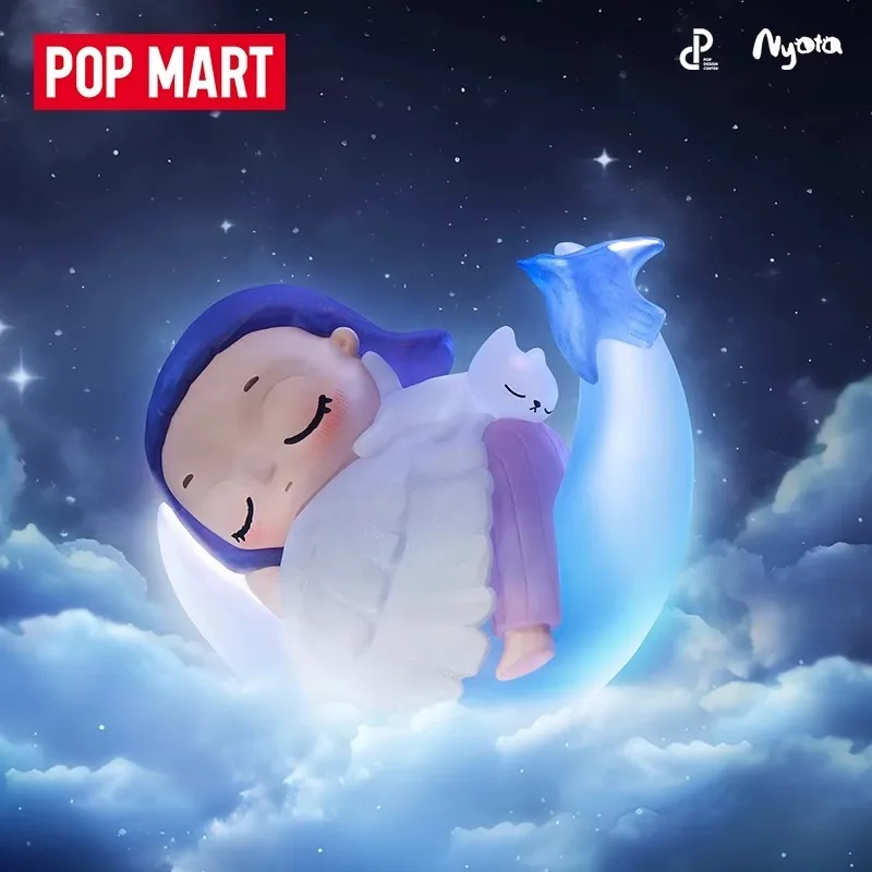 Подлинная серия Popmart Nyota Growing Up By Your Way слепая коробка игрушки Mystery Box Caixa
