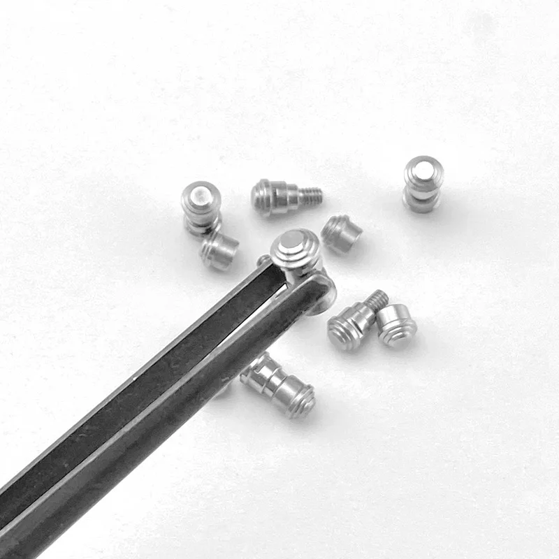 

5pieces 303 Stainless Steel Push Knife Screws for DIY Folding Knife Quick Opening Screw Fastening Nut