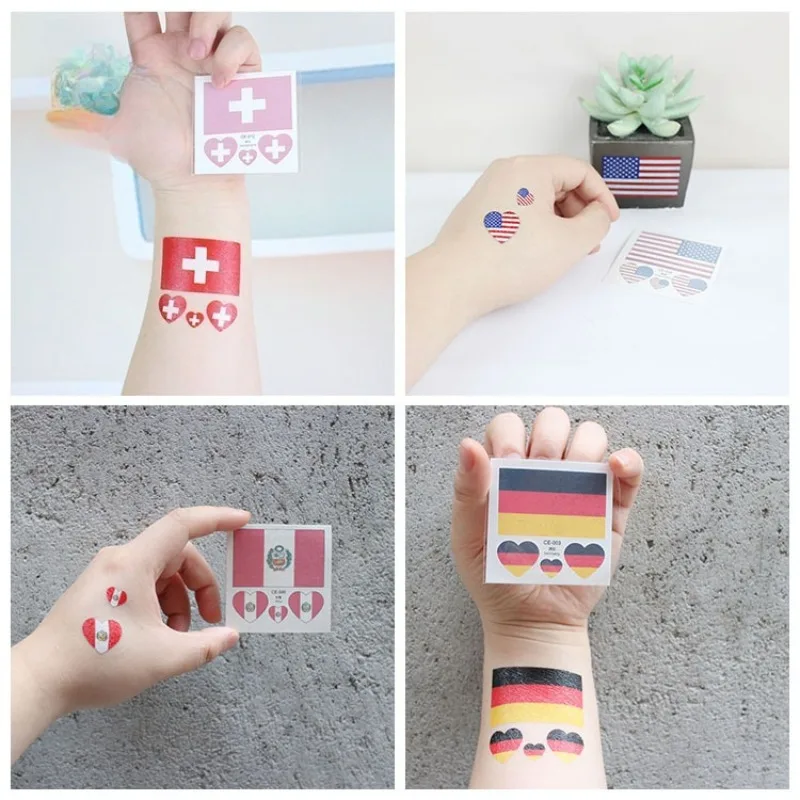 Фото Наклейки с флагами стран мира 2026: Водонепроницаемые, для мужчин и женщин, для любителей спорта и национальных символов №5