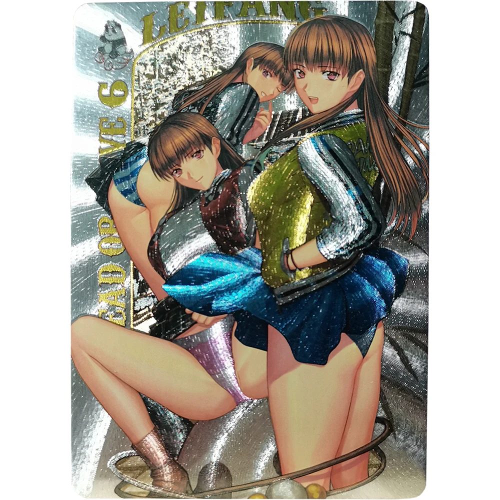 18 шт./компл. мертвой или живой флеш-карты DOA Аниме Девушки ACG Сексуальная кавайная