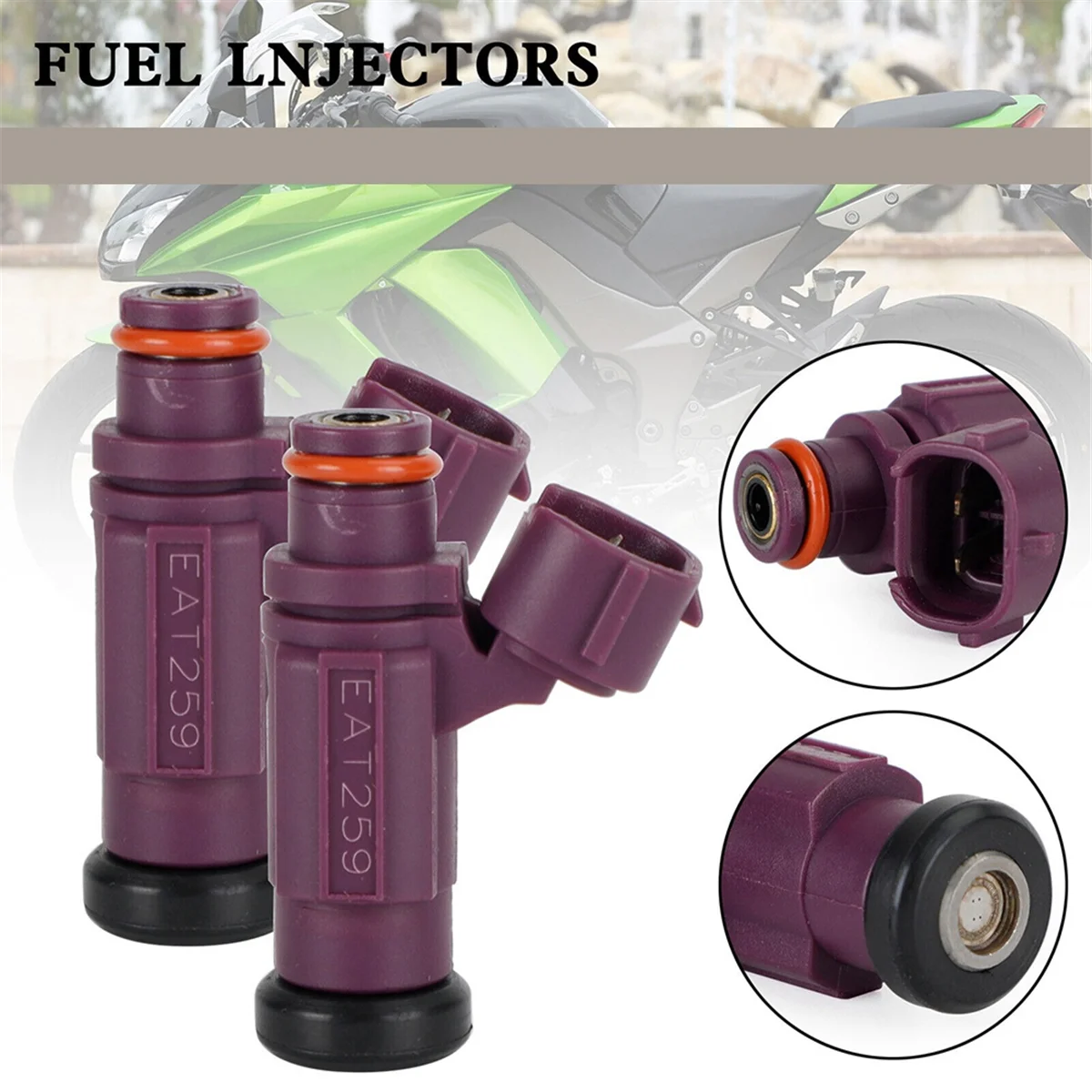 Топливный инжектор 2 шт. sat259 49033-2060 для KAWASAKI MULE 4000 4010 2009-2017