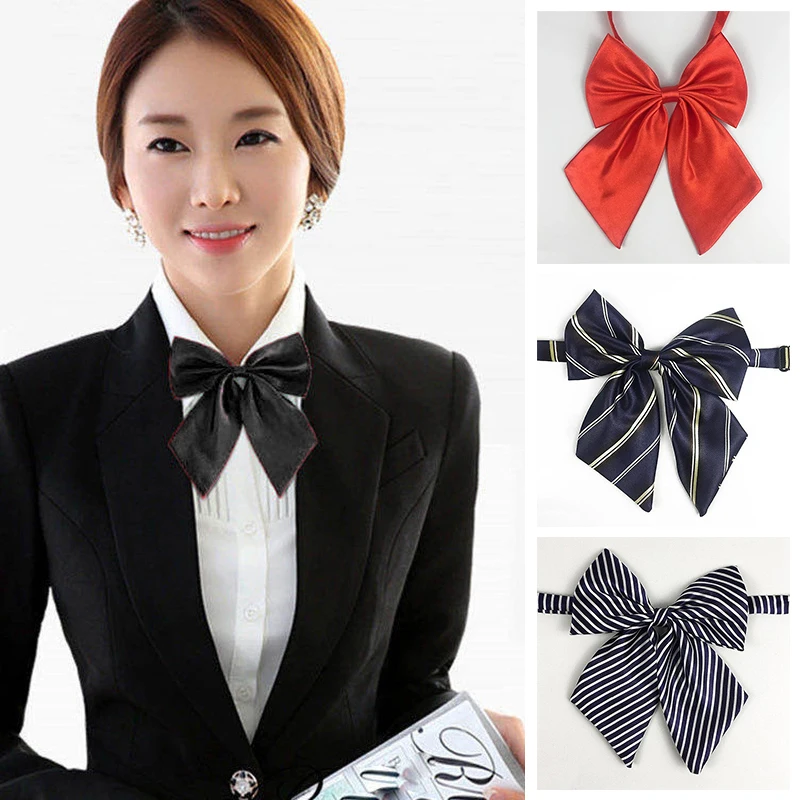 

Colorful Women‘s Shirts Bowtie Ladies Girl School Wedding Party Bowknot Classic Butterfly Knot Bow Tie Suits Accessories Fashion