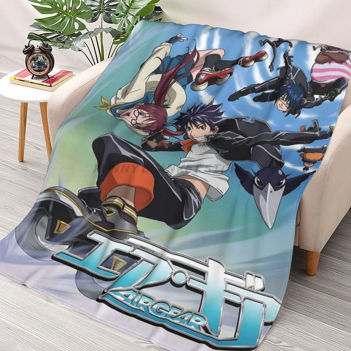 

Ikki или ворона бросает одеяло с коллажем Фланелевое ультра-мягкое теплое одеяло для пикника покрывало на кровать