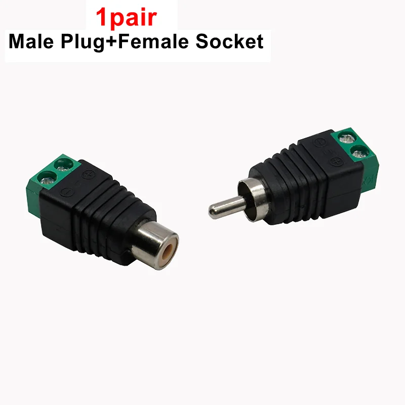 

RCA разъем адаптер 2 шт
