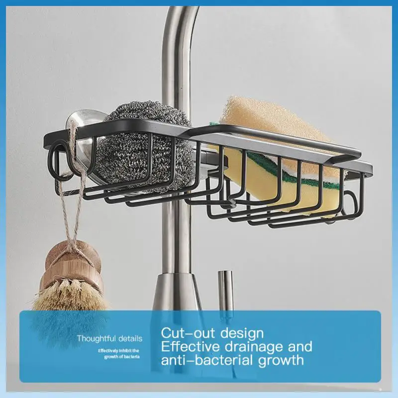 

Stainless Steel Towel Rack Basket Kitchen Sink Drain Rack Gadgets Accessories Organizer Kitchen Accessories Tool Sinks Organizer