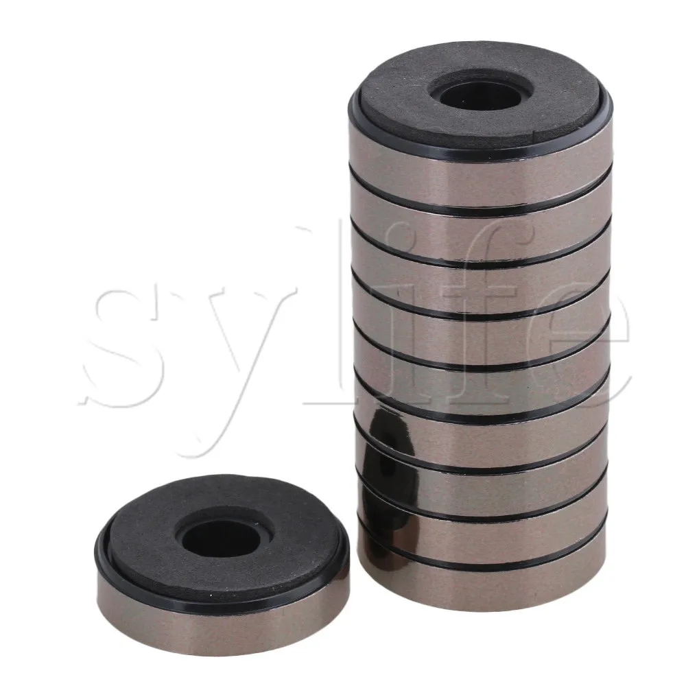 

10 шт. усилитель динамик DAC CD плеер ножки Подставки Pad 40 мм x 10 мм монтажное отверстие