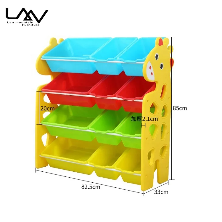 Самая продаваемая детская мебель пластиковый шкаф для хранения игрушек с
