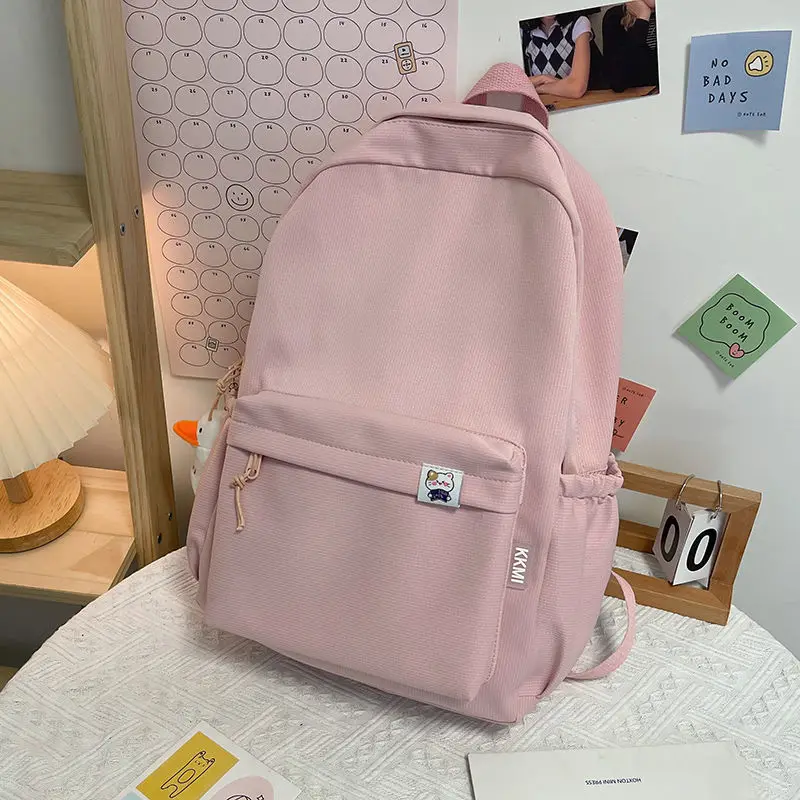 

Women Backpacks for School Teenagers Girls Cute Student Middle School Bags Korean Casual 2022