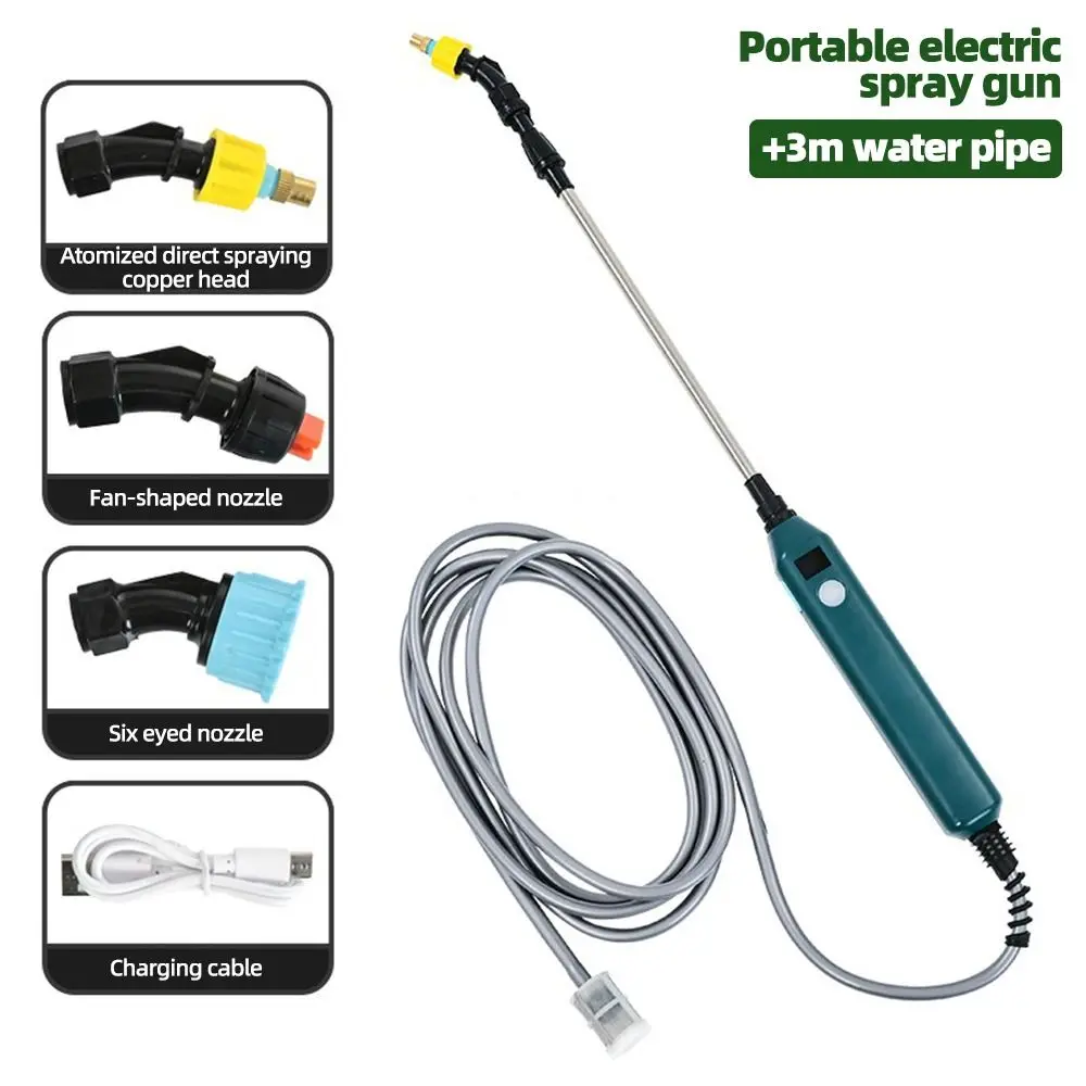 

Портативный Электрический Садовый Опрыскиватель 2400 мАч С USB, Инструмент Для Капельного Орошения