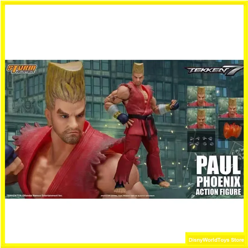 Оригинальные Storm Toys 1/12 BNTK06 TEKKEN 7 PAUL PHOENIX в наличии коллекция аниме фигурки модель