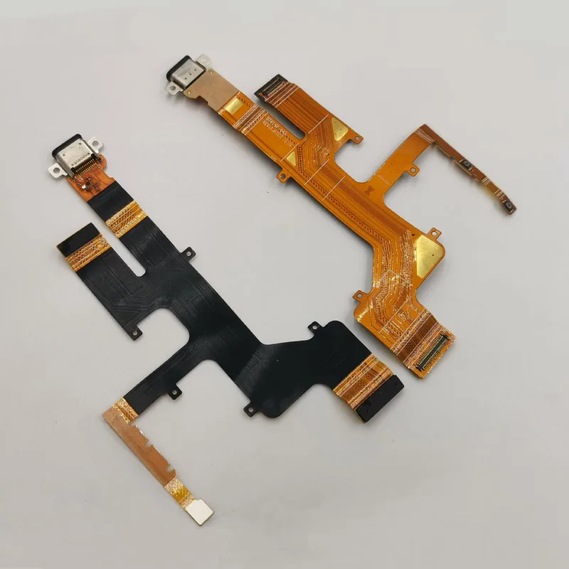 

5Pcs Charger Dock Port Usb Charging Connector Volume On Off Button Contact Board Side Plug Flex Cable For Caterpillar CAT S61