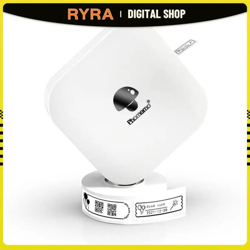 

RYRA Mini Portable Thermal Printer Paper Photo Pocket Printer Printing Wireless Bluetooth Connect Printer 203dpi For Android IOS