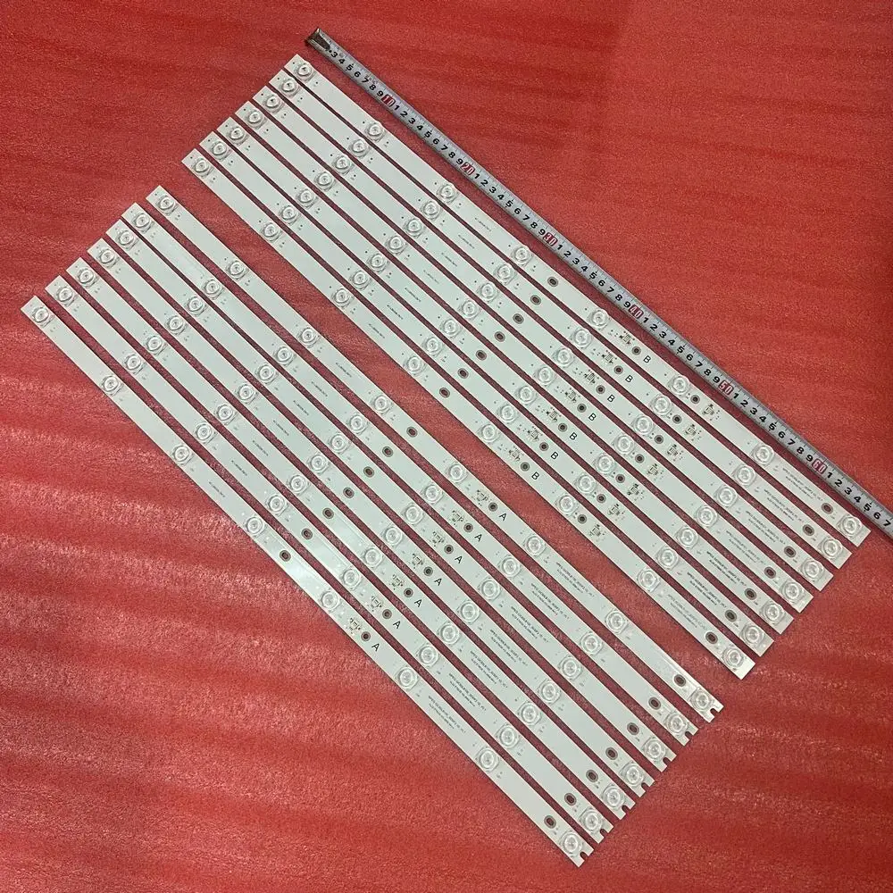 

Светодиодная лента, 8 светодиодов, синий цвет, для TCL 65C715 GIC65LB101 gic65lb100 _ 30f2.1d