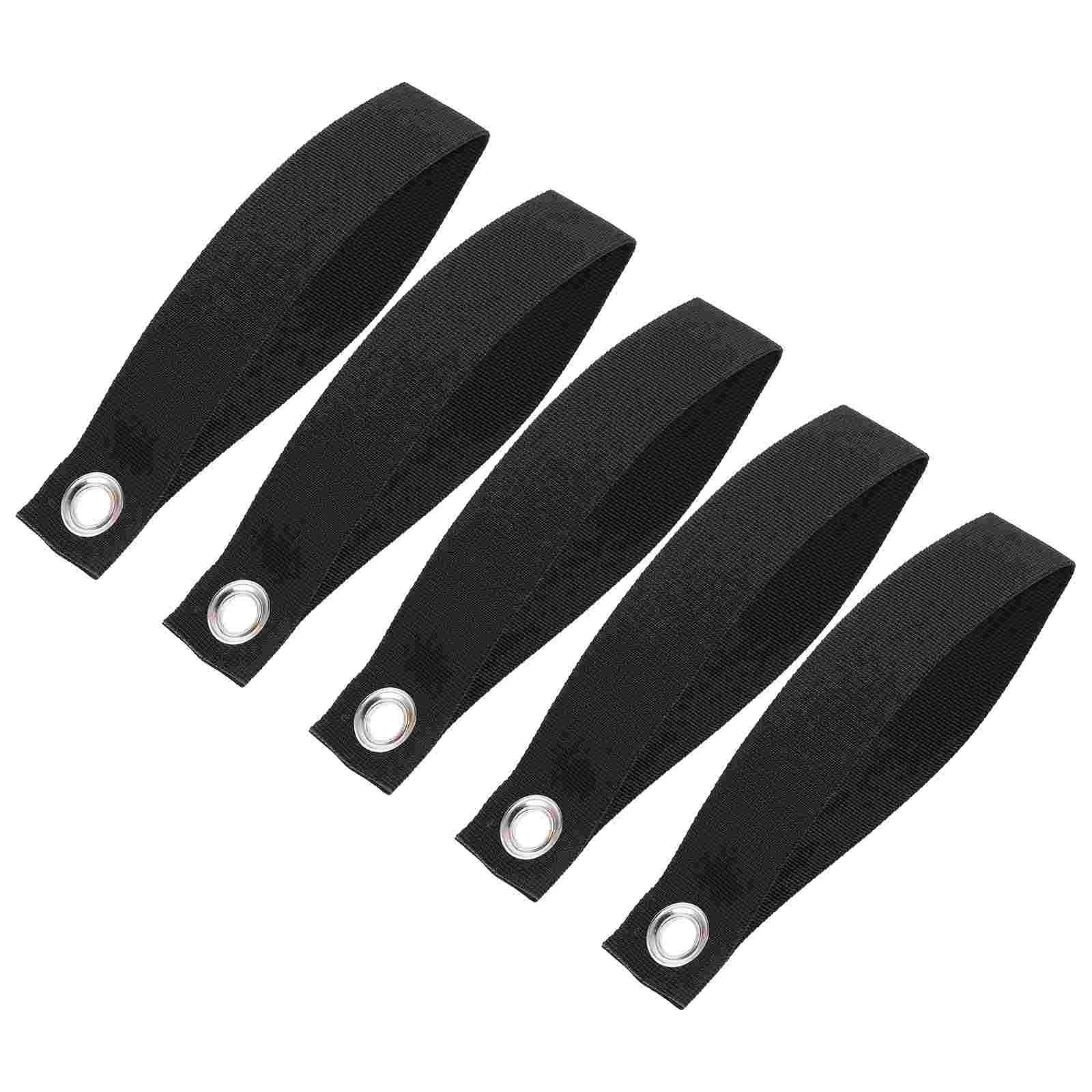 Hood Loop Straps- 5Pcs Quick Hood Trunk tie- Down Set- Tie Down Anchor Straps for Hauling Canoe or Kayak