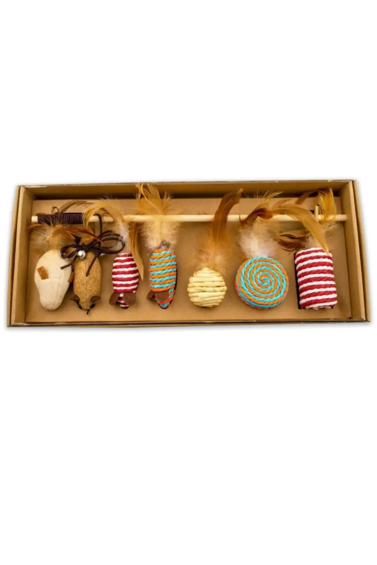 

Игрушки для домашних животных, кошек, набор для Ovnable, 7 шт.