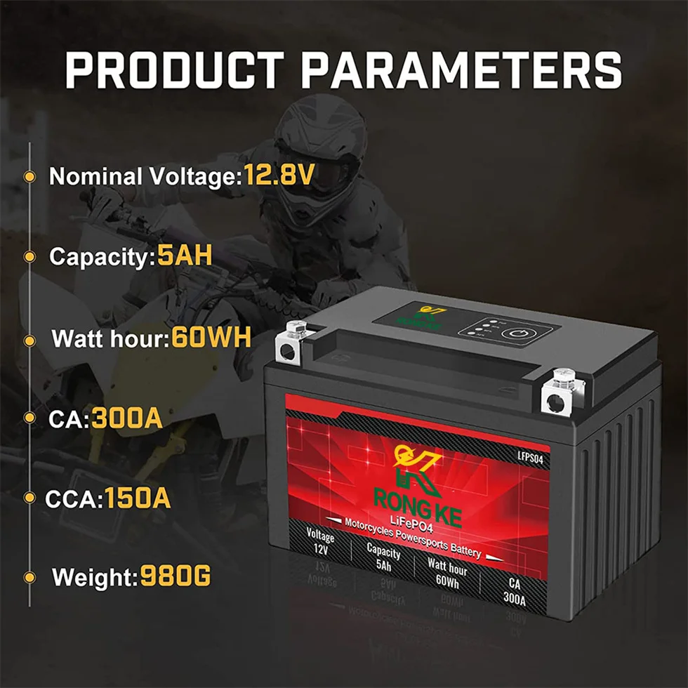 Аккумулятор для мотоцикла YTX7A-BS 12 В высокопроизводительный